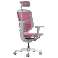 Офисное кресло ART Ultra 4D Акриловая сетка/ Розовый Серый photo 5
