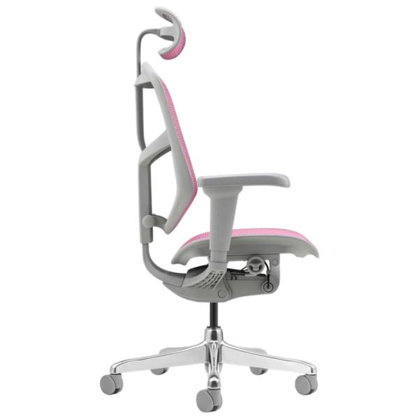Fotoliu de birou ART Ultra 4D Plasă acrilică/ Pink Gray photo 6