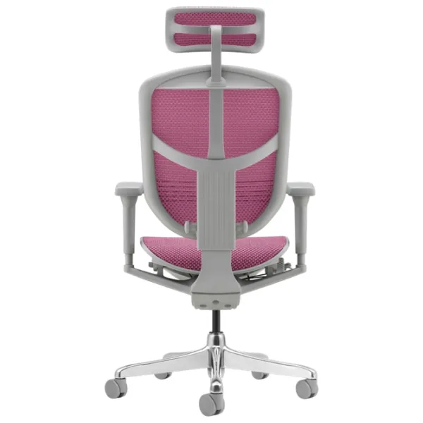Fotoliu de birou ART Ultra 4D Plasă acrilică/ Pink Gray photo 8
