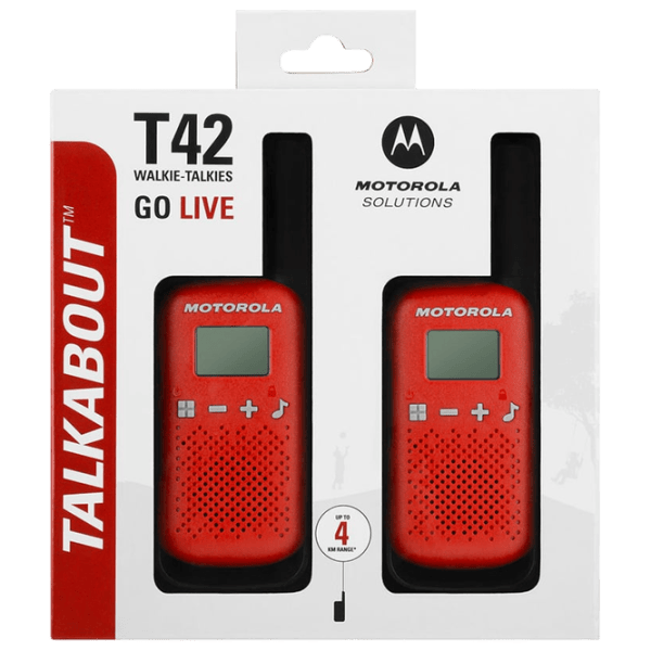 Радиостанции Motorola Talkabout T42 twin pack  Красный photo 9