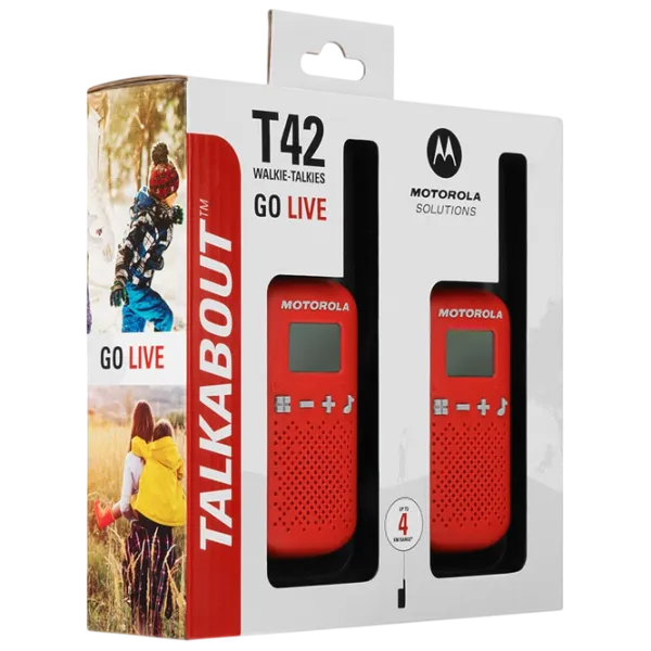 Радиостанции Motorola Talkabout T42 twin pack  Красный photo 10