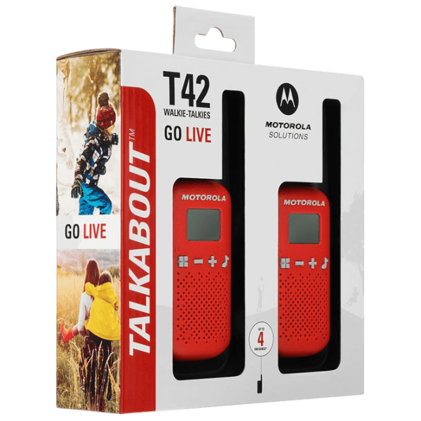 Радиостанции Motorola Talkabout T42 twin pack  Красный photo 10