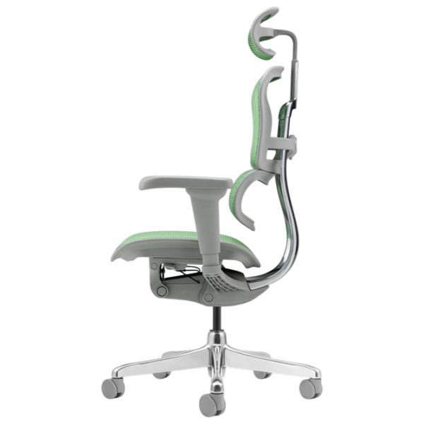 Fotoliu de birou ART Ergohuman Ultra Pânză/ Green Silver photo 6