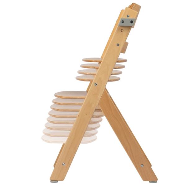Scaun de masă Bebe Confort Timba (2771014210) / 6 luni / Natural Wood  photo 6