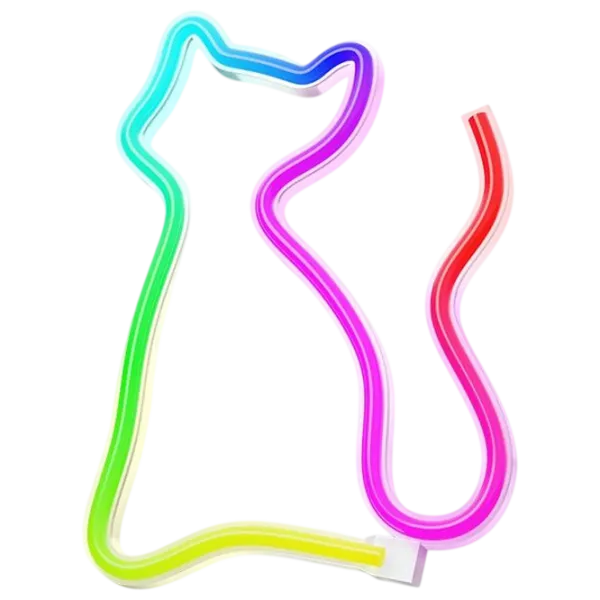 Lampă LED Forever Light CAT FLRN03 White photo 1