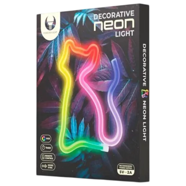 Lampă LED Forever Light CAT FLRN03 White photo 5
