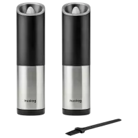 Мельница для специй Huslog Grinder Set Роторный нож / 85 г / Черный