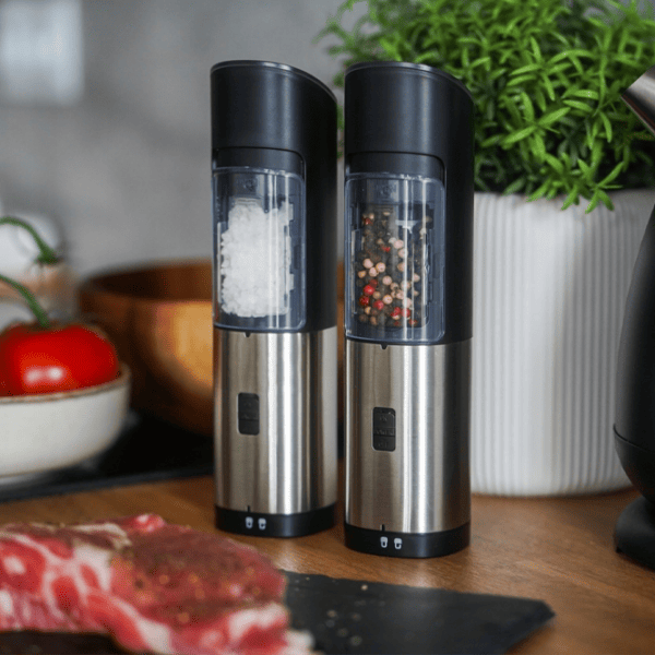Мельница для специй Huslog Grinder Set Роторный нож / 85 г / Черный photo 5