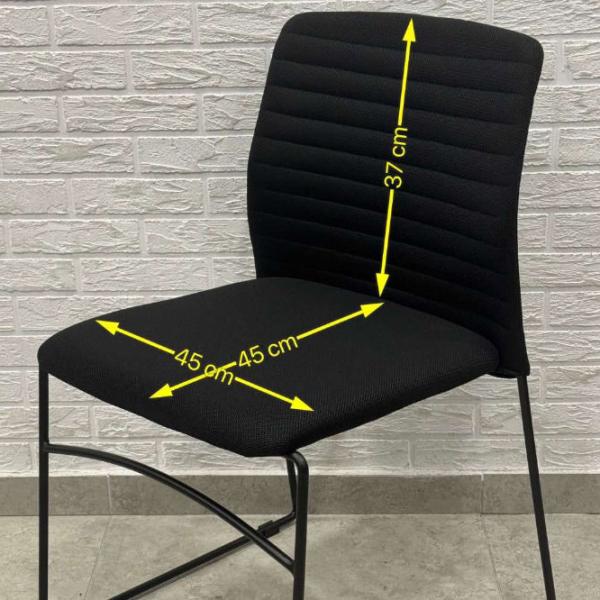 Fotoliu de birou ART Stool Porter Mesh Stofă/ Black Black photo 5