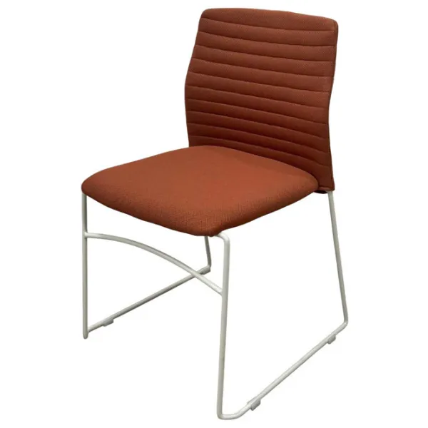 Fotoliu de birou ART Stool Porter Mesh Stofă/ Red White photo 1