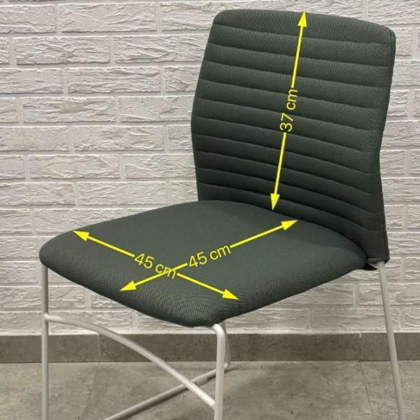 Fotoliu de birou ART Stool Porter Mesh Stofă/ Green White photo 5