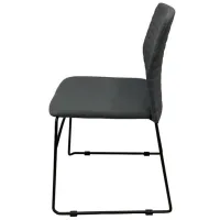 Fotoliu de birou ART Stool Porter Mesh Stofă/ Dark Gray Black photo 2