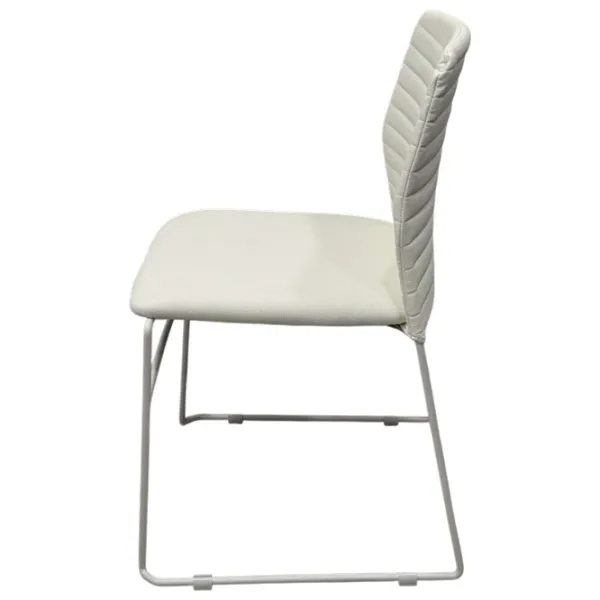 Fotoliu de birou ART Stool Porter PVC/ Beige Gray photo 2
