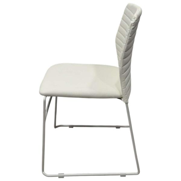 Fotoliu de birou ART Stool Porter PVC/ Beige Gray photo 2