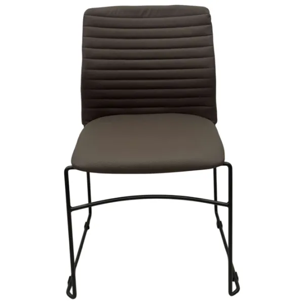 Fotoliu de birou ART Stool Porter PVC/ Brown Black photo 2