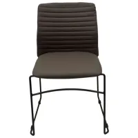 Fotoliu de birou ART Stool Porter PVC/ Brown Black photo 2