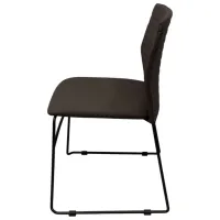 Fotoliu de birou ART Stool Porter PVC/ Brown Black photo 3