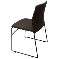Fotoliu de birou ART Stool Porter PVC/ Brown Black photo 4