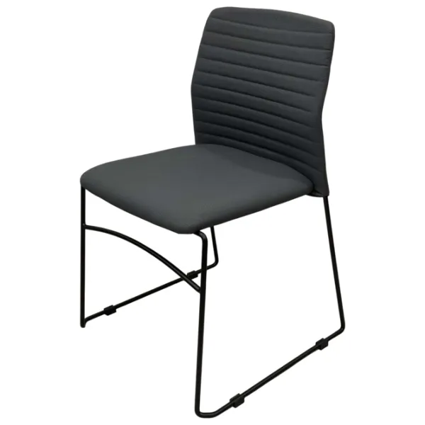 Fotoliu de birou ART Stool Porter PVC/ Dark Gray Black photo 1