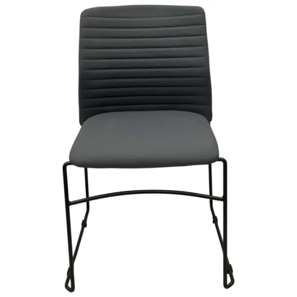 Fotoliu de birou ART Stool Porter PVC/ Dark Gray Black photo 3