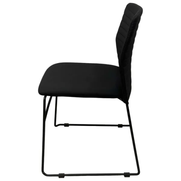 Fotoliu de birou ART Stool Porter PVC/ Black Black photo 2