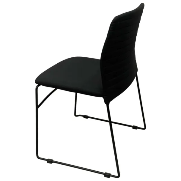 Fotoliu de birou ART Stool Porter PVC/ Black Black photo 4