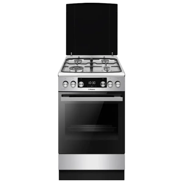Aragaz Hansa FCMX58329 Pe gaz/ Inox/ Black photo 1