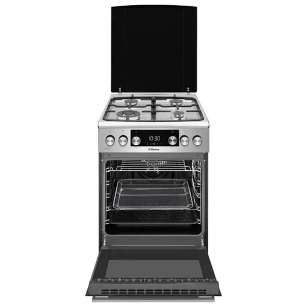Aragaz Hansa FCMX58329 Pe gaz/ Inox/ Black photo 2