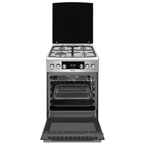 Aragaz Hansa FCMX58329 Pe gaz/ Inox/ Black photo 2