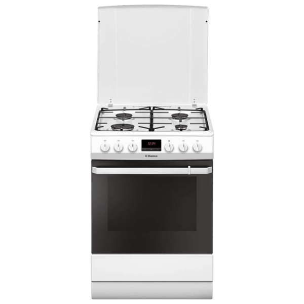 Aragaz Hansa FCMW68299 Pe gaz/ White/ Black photo 1
