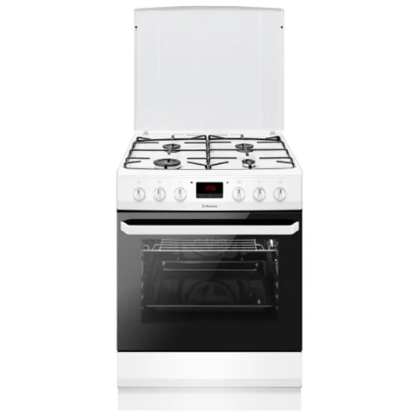 Aragaz Hansa FCMW68299 Pe gaz/ White/ Black photo 2