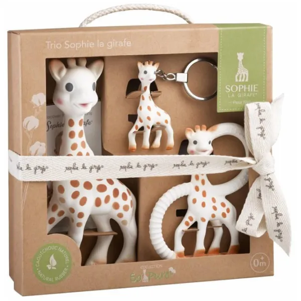 Игрушка для прорезывания зубов Sophie So Pure Girafa от 0 месяцев photo 2