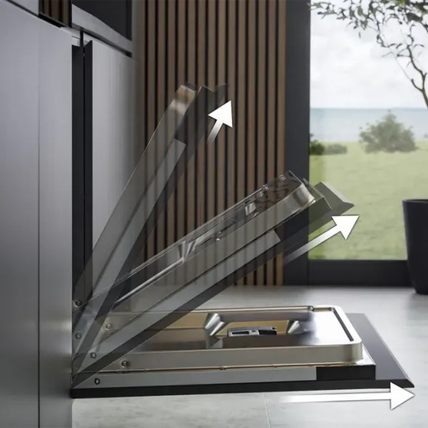Mașină de spălat vase Hisense HV693A65UVAD Full size / Inox photo 6