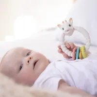 Jucărie pentru dentiție Sophie Coloring Girafa de la 3 luni photo 2