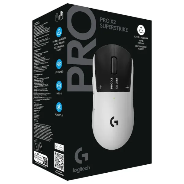 Мышь Logitech PRO X2 Superstrike HITS USB / Белый photo 7