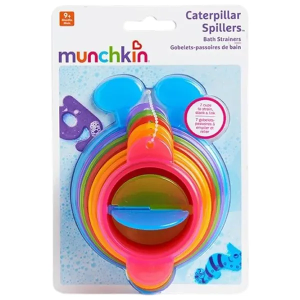 Игрушки для ванной Munchkin Пирамидка - Гусеница  от 1 года photo 2