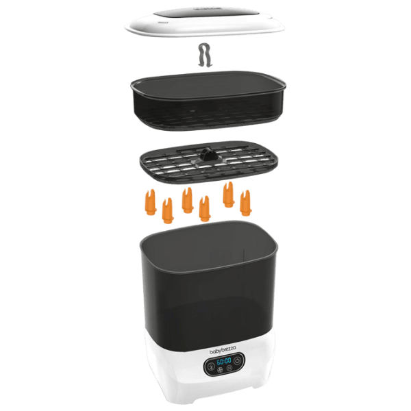 Стерилизатор Baby Brezza Advanced  / с паром / Белый
 photo 4