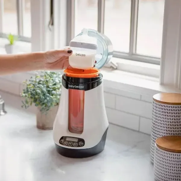 Încălzitor pentru biberoane Baby Brezza Safe & Smart Bottle Warmer  Electronic/ White photo 5