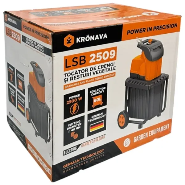 Измельчитель для веток Kronava LSB2509  / 2500 Вт photo 7