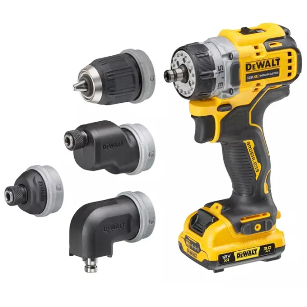 Mașină de găurit și înșurubat Dewalt DCD703L2T-QW 1500 rot/min photo 6