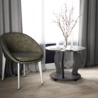 Măsuță de cafea ML-Mobila МЛ -3 Anthracite photo 2