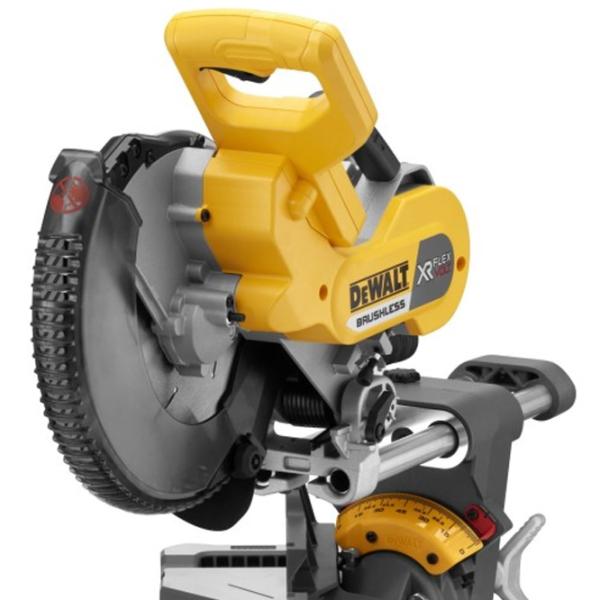 Торцовочная пила Dewalt DCS727N 250 мм / Желтый photo 4