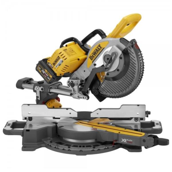 Торцовочная пила Dewalt DCS727T2 250 мм / Желтый photo 1