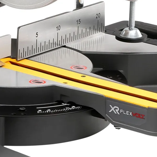 Fierăstrău pentru tăieri înclinate Dewalt DCS777N 216 mm / Yellow photo 3