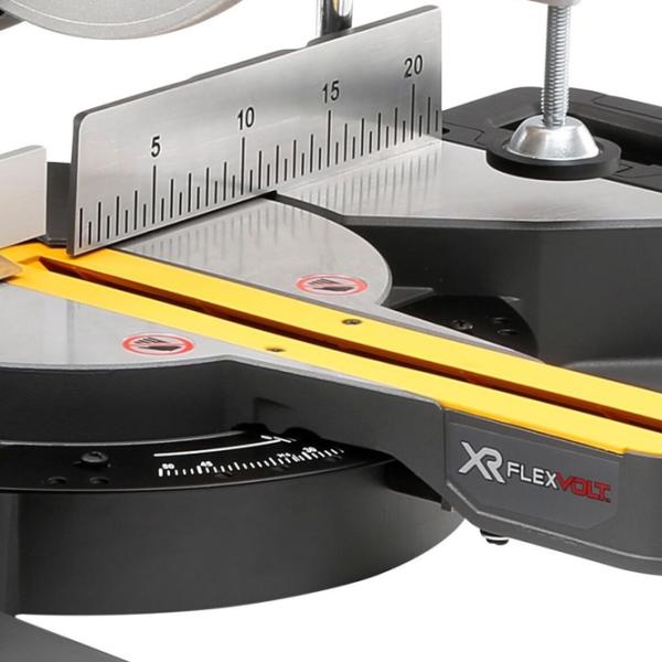 Fierăstrău pentru tăieri înclinate Dewalt DCS777N 216 mm / Yellow photo 3