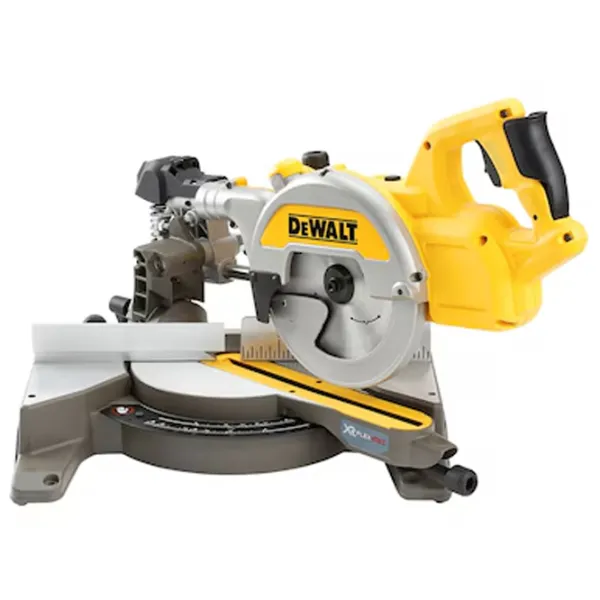 Fierăstrău pentru tăieri înclinate Dewalt DCS777T2 216 mm / Yellow photo 4