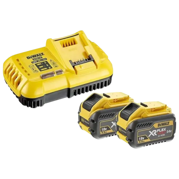 Set acumulatori și încărcător Dewalt Flexvolt DCB118X2 Li-Ion / 9 Ah / 54 V photo 1