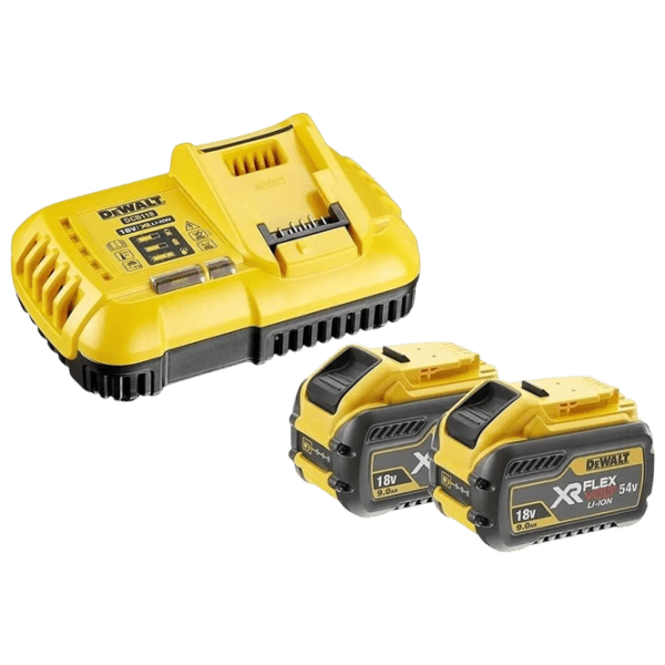 Set acumulatori și încărcător Dewalt Flexvolt DCB118X2 Li-Ion / 9 Ah / 54 V photo 1