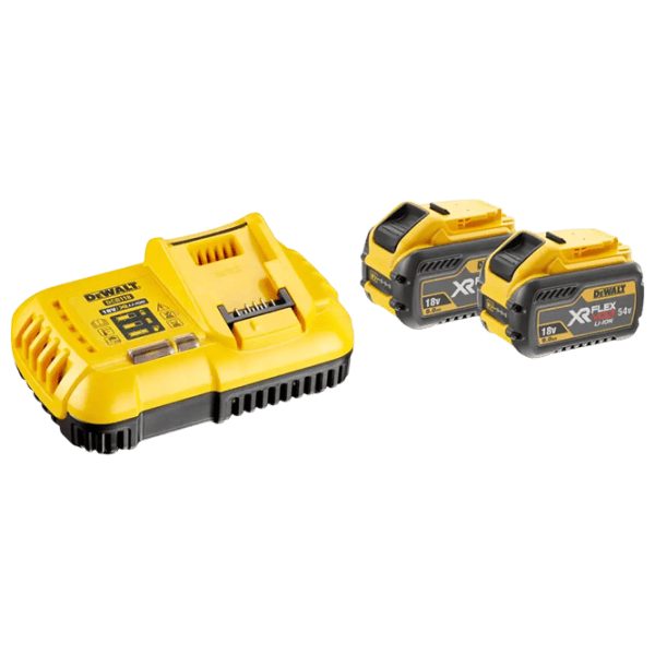 Set acumulatori și încărcător Dewalt Flexvolt DCB118X2 Li-Ion / 9 Ah / 54 V photo 3