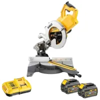 Fierăstrău pentru tăieri înclinate Dewalt DCS778T2 250 mm / Yellow